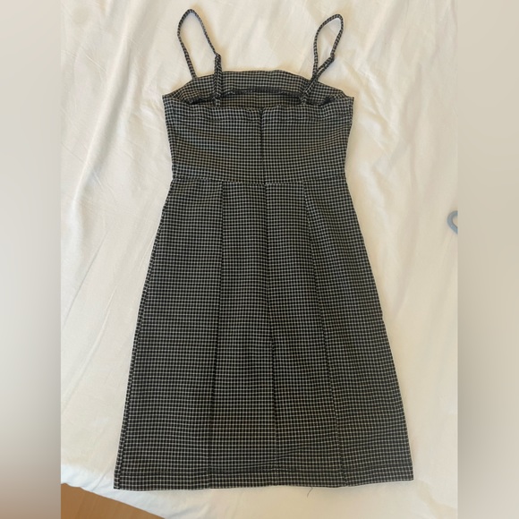 Mini Dress Windowpane Pattern - Picture 2 of 5